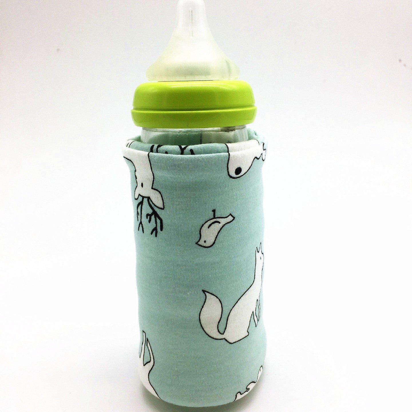 Suministros para bebés con cubierta aislante de algodón para biberón USB al por mayor